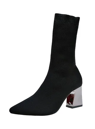 Classic Sock Boots Black 