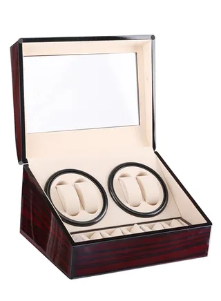 Watch rotor leather 4+6 high-end watch box watch watch automatic mechanical watch storage box 