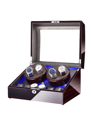 Prevent magnetization Fully automatic watch box luxury watch box piano paint high-end watch box 