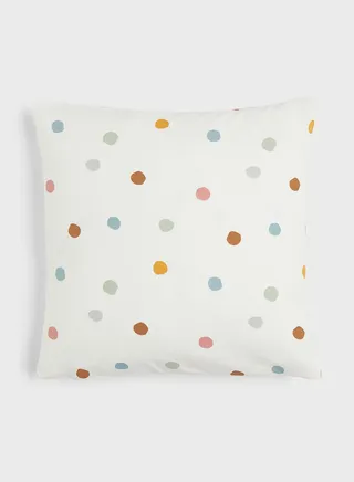 Spotted Cotton Cushion Cover-40X40