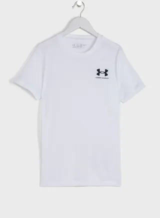 Boys' Sportstyle Left Chest Logo Short Sleeve T-shirt 