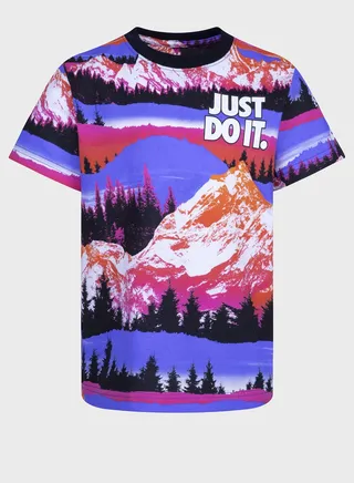 Snowscape All Over Printed T-Shirt 