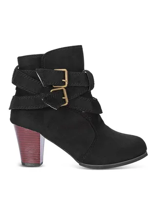 Vintage Ankle-Length Boot Black 