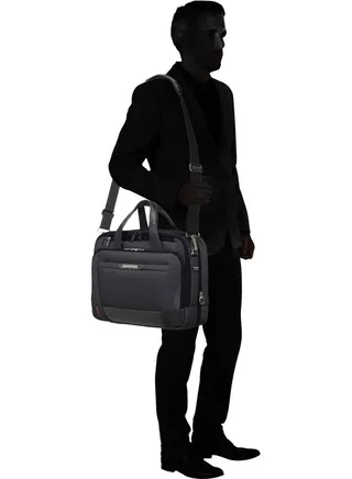 PRO-DLX 5 Briefcase Laptop Bag Black 