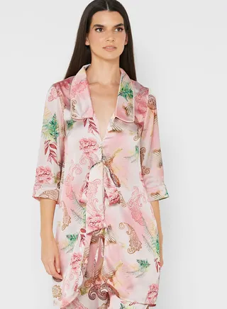 Printed Robe 