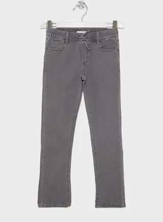 Kids Drawstring Jeans 