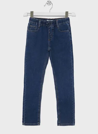 Kids Drawstring Jeans 