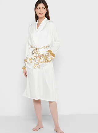 Printed Robe