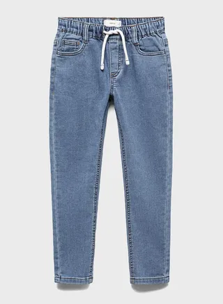 Kids Drawstring Jeans 