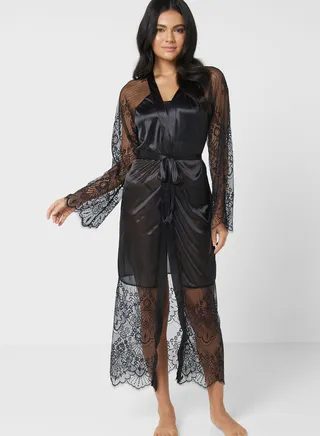 Lace Robe 