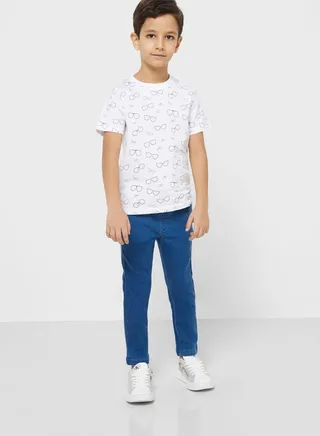 Boys Rib Jeans 