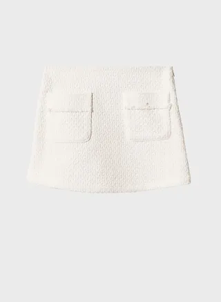Lalo textured mini skirt 
