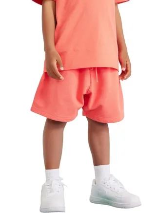 Kids Unisex Cotton Breathable Plain Summer Casual Shorts 
