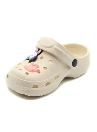 Kids Girls Boys Clogs | Slip-On, Arch Support, Garden Shoes Mules | Lightweight Outdoor and Indoor Slides Sandals | Children Beach Pool Shoes 
