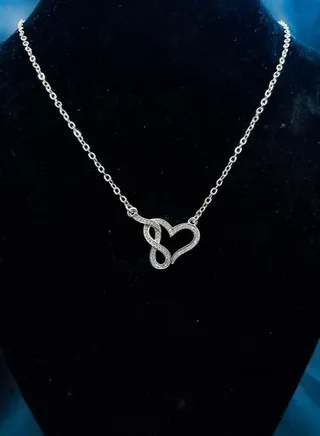 Pendant Necklace For Women  Platinum Plated-silver 