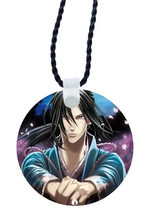 Cartoon Boy Printed Pendant Necklace 