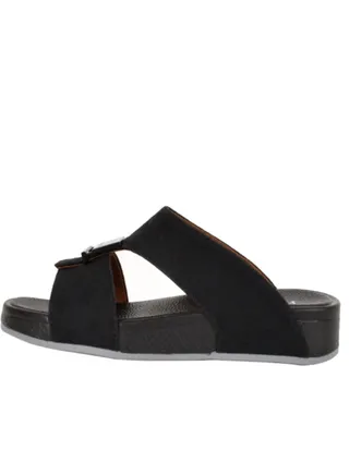 Kids Black Arabic Sandals 