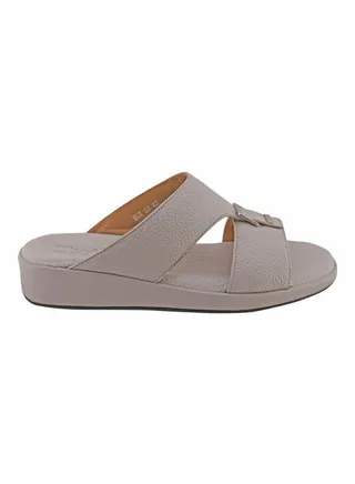Casual Arabic Sandals Light Grey 
