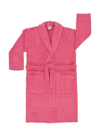 Cotton Bathrobe Pink M/L 