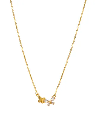 Butterfly themed necklace 