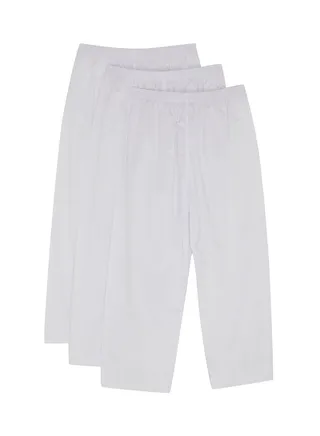 3-Piece Long Pants Sarwal White 