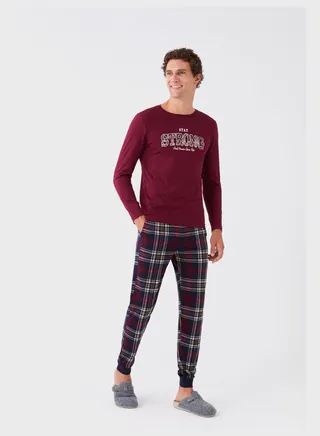 Pattered Narrow-Fit Pyjama 