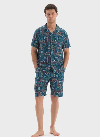 Nightwear Shirt & Short Set