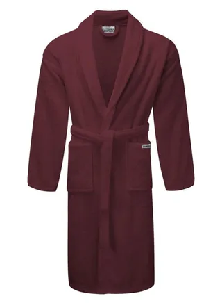 Medium Bathrobe Maroon 44x54x20cm 