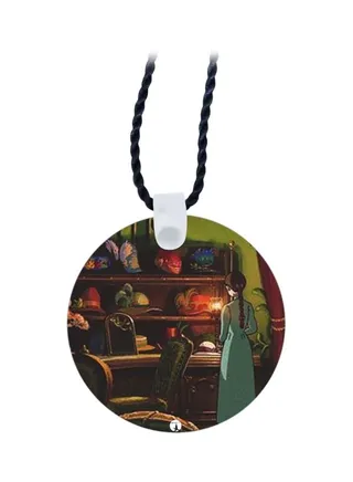 Howl's Moving Castle Printed Pendant Necklace 