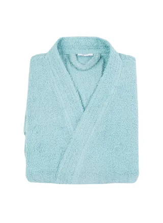 Nexus Long Sleeves Kimono Bathrobe Blue M 