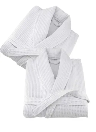 2 Pieces Light Weight and Quick Drying  Bathrobe Standard Size 