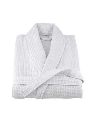 Unisex Spa Waffle Dressing Gown 