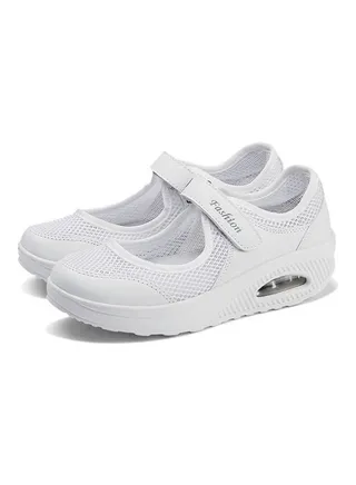 Air Cushion Comfort Shoes White 