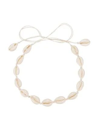 Leisure Shell Short Collarbone Choker 