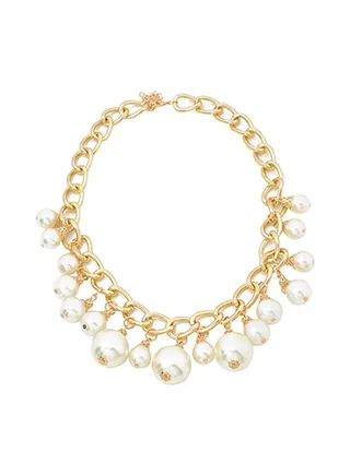 Luxury Simulated Pearl Necklace 
