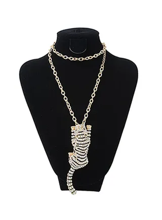 Luxury Leopard Pendant Necklace 