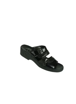 Josef Seibel Ladies Comfort Wedge Sandals 08847-AR50100 Black 36 