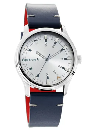 Leather Analog Wrist Watch 3236SL01 