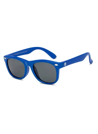 Kids Unisex Wayfarer Shape Sunglasses - HP S15810M - Lens Size: 47 Mm 