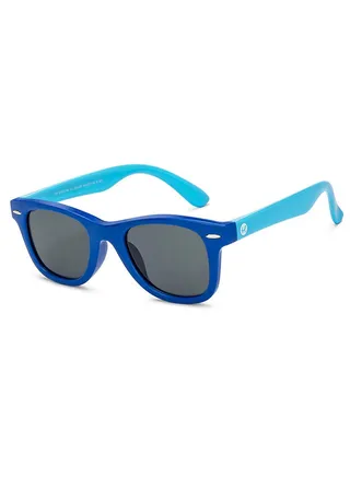 Kids Unisex Wayfarer Shape Sunglasses - HP S15814M - Lens Size: 42 Mm 