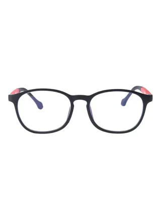 Kids' Anti-Glare Round Eyeglass Frame 4004 
