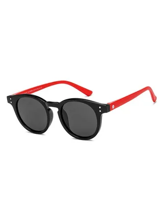 Kid's Unisex Round Shape Sunglasses - HP S15813L - Lens Size: 43 Mm 