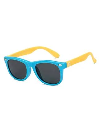 Kids Unisex Wayfarer Shape Sunglasses - HP S15810M - Lens Size: 47 Mm 