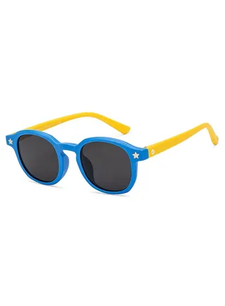 Kid's Unisex Square Shape Sunglasses - HP S15816M - Lens Size: 42 Mm 