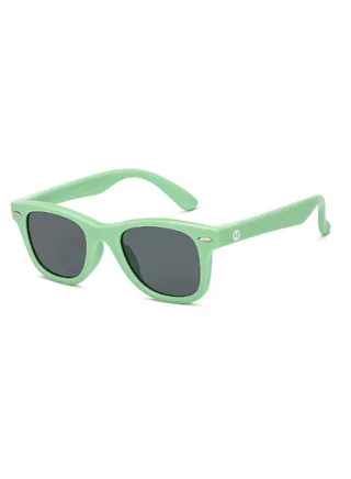 Kids Unisex Wayfarer Shape Sunglasses - HP S15814M - Lens Size: 42 Mm 