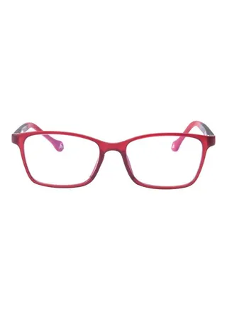 Kids' Anti-Glare Rectangular Eyeglasses Frame With Strap 