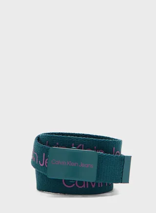 Kids Canvas Logo Belt 