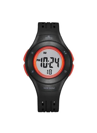 Kids Unisex Digital Round Shape Wrist Watch A23901-Ppbo 38 Mm 