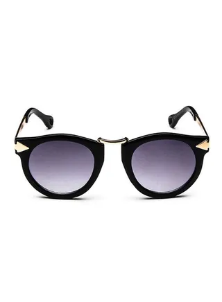 Kids' Retro Fashion Round Frame Sunglasses 