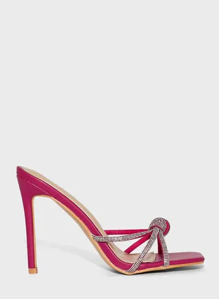 Multi Strap High Heel Sandals 